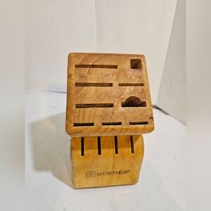 Wusthof 13 Slot Wooden Knife Wood Block
